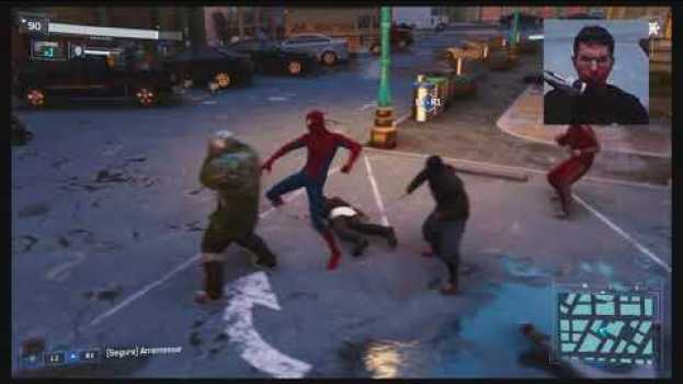 Video Spider man ps4. Jogo ou filme?Ganhe pontos impedindo crimes salvando pessoas. po polsku