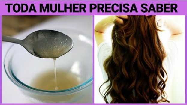 Video VOCÊ VAI PIRAR COM O RESULTADO - O SEGREDO DA GELATINA PARA TER OS CABELOS MAIS FORTES E BONITOS   türkçe