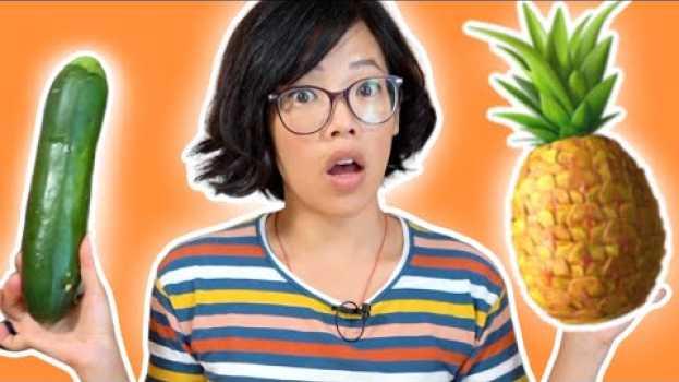 Видео How to Turn ZUCCHINI Into PINEAPPLE на русском