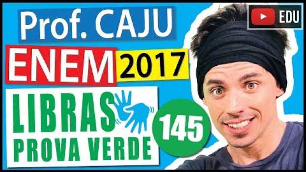 Video [ENEM Libras 2017] 145 📗 PORCENTAGEM Uma distribuidora possui 40 mil litros de combustível em   türkçe