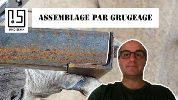 Video Assemblage par grugeage d'un cadre en cornière acier. Faire une entaille dans un profilé métallique. auf Deutsch