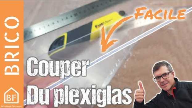 Video Comment couper du plexiglas avec un cutter ? po polsku