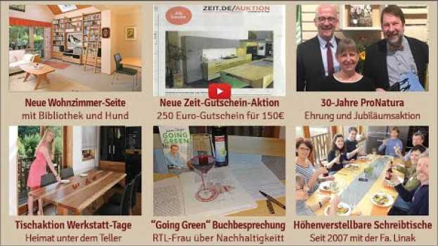 Video Nl163: Neue Wohnzimmer, 30 Jahre ProNatura Aktion, Tische für Werkstatt-Tage, Die-Zeit-Gutschein po polsku