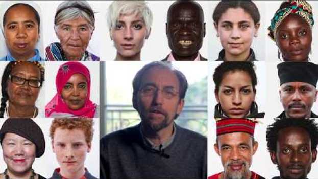 Video Stand up for Human Rights em português