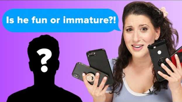 Video Single Woman Picks A Date Based On Their Phone auf Deutsch