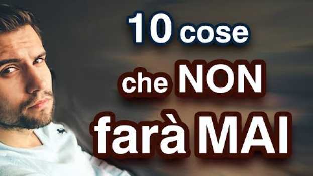 Video Cosa un NARCISISTA NON fa e NON farà MAI ? auf Deutsch