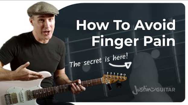 Video How To Avoid Finger Pain When Learning Guitar em português