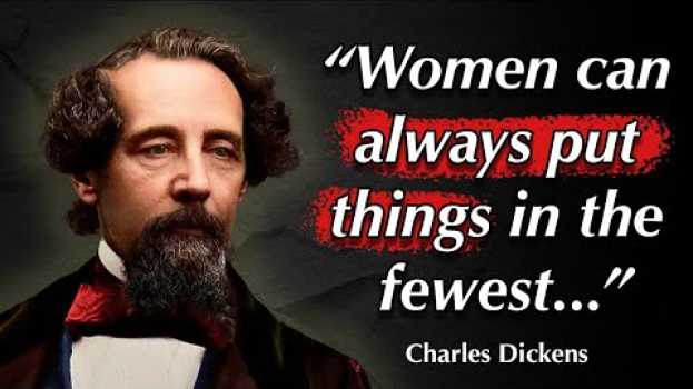 Video Charles Dickens Quotes that are Inspiring and tell a tale of Hard Times in Cities (of Oliver Twist) su italiano