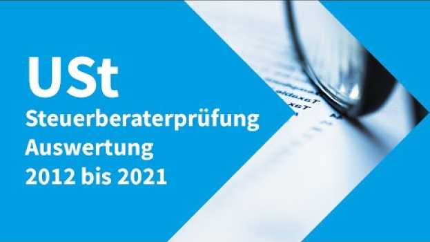 Video Umsatzsteuer in der Steuerberaterprüfung 2012 bis 2021 en français