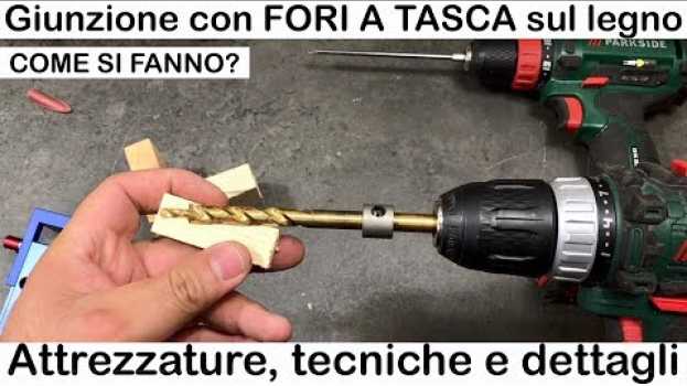 Video tutorial FORI A TASCA sul legno! Come eseguirli per bene. Attrezzature e funzionamento. po polsku