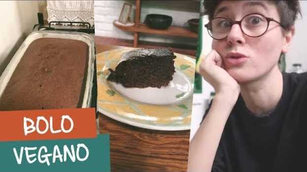 Video RECEITA DO MEU BOLO DE CHOCOLATE VEGANO | Louie Ponto en français