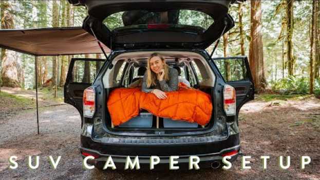 Video My SUV Camping Setup | Solar Power, Cooking & Accessories en français