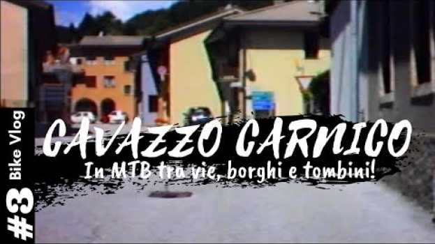 Video Vlog in Mountain Bike tra le vie di Cavazzo Carnico en español