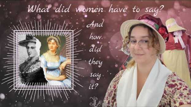 Video Women's voice in Austen-time literature: Udolpho & Pride and Prejudice // #VirtualJaneCon2022 auf Deutsch