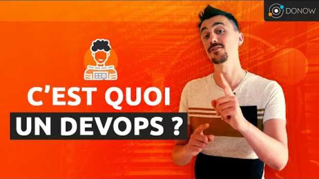 Видео C'est quoi un DevOps ? на русском