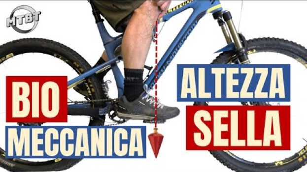 Видео Altezza arretramento sella bici e principi di base di Biomeccanica | MTBT на русском