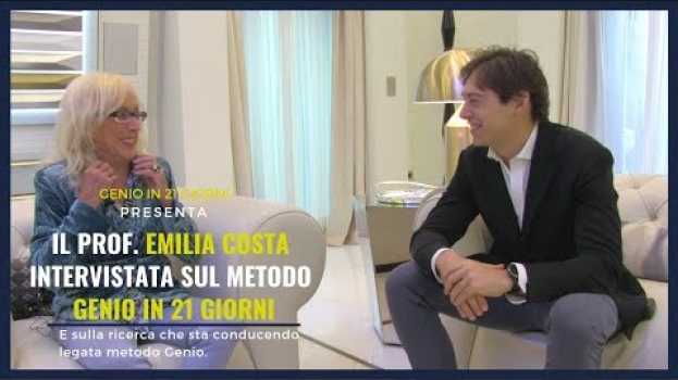 Видео Massimo De Donno Intervista Emilia Costa riguardo alla ricerca sul metodo "Genio in 21 Giorni" на русском