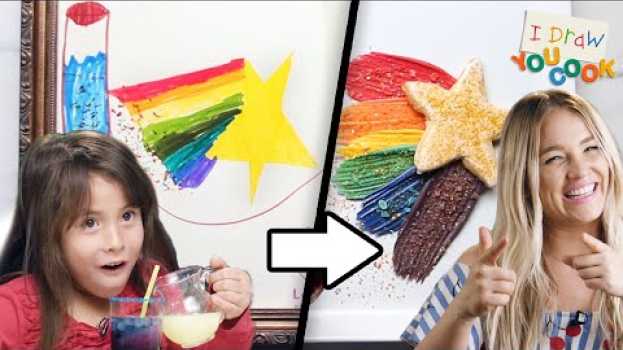 Видео Can These Chefs Turn This Fairy Drawing Into A Dessert? • Tasty на русском
