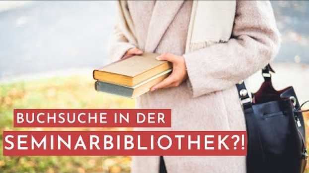 Video Wie finde ich ein bestimmtes Buch in der Seminarbibliothek? su italiano