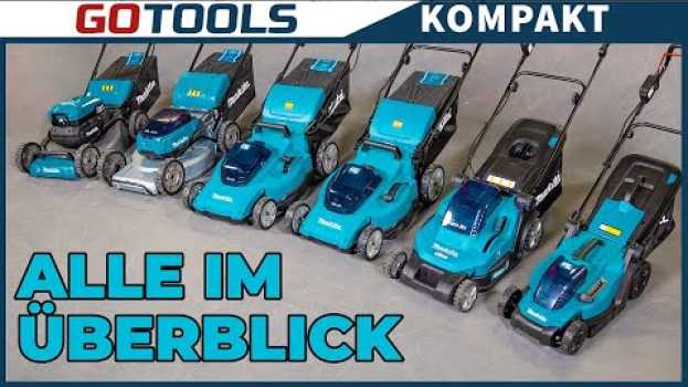 Video Für Rasenflächen von klein bis riesig! Makita Akku Rasenmäher,  eine unglaubliche Auswahl! po polsku