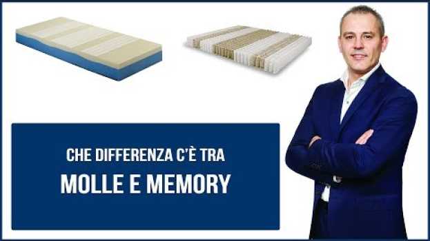 Video Differenze tra molle insacchettate e memory em português