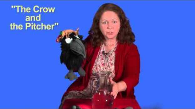Video Visual Storytelling Demonstration Aesop's Fable - "The Crow and the Pitcher" en français