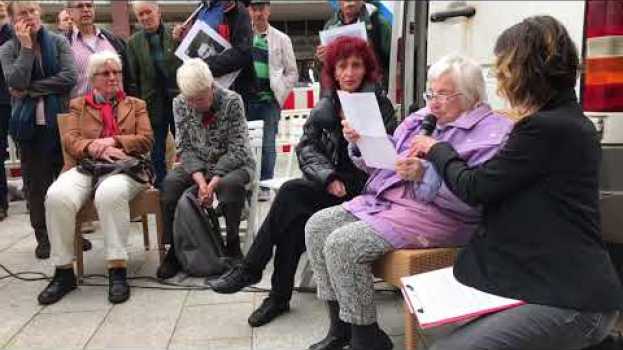 Video Esther Bejarano bei der Stadthaus-Kundgebung am 2. Mai 2018 in English