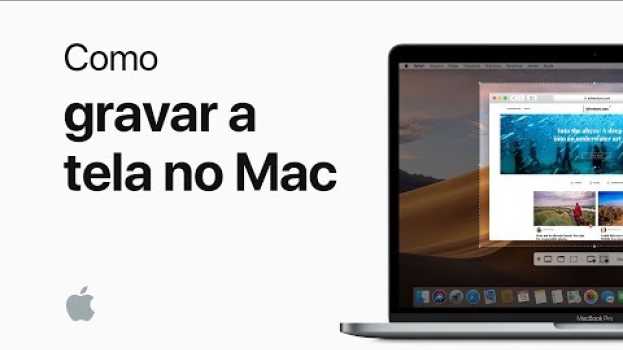 Видео Como gravar a tela no Mac на русском