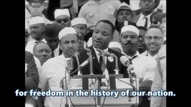 Video I Have a Dream speech by Martin Luther King .Jr HD (subtitled)   türkçe