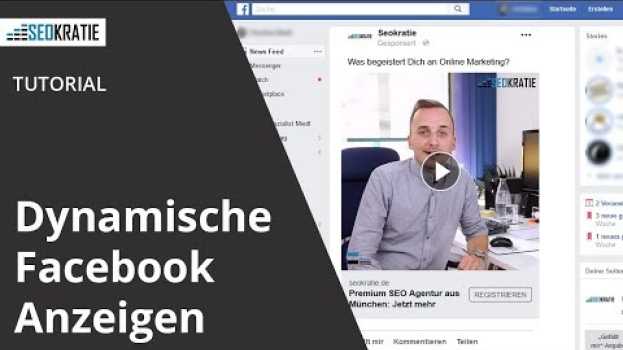 Video Dynamische Werbeanzeigen auf Facebook: So funktioniert's | Seokratie in English