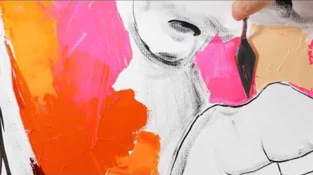 Video How to make acrylics work and look like oils auf Deutsch