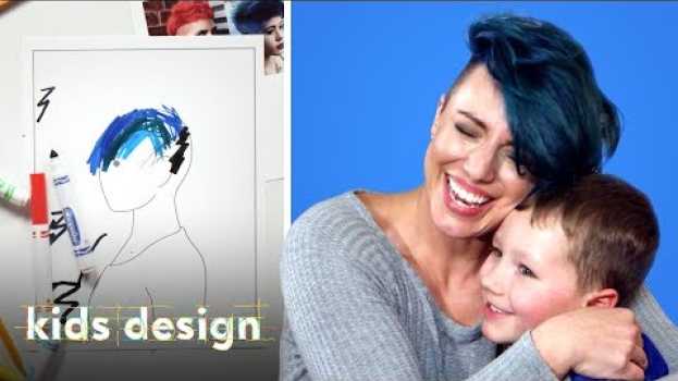Video Kids Give Their Mom a Wild New Hairstyle | Kids Design | HiHo Kids auf Deutsch