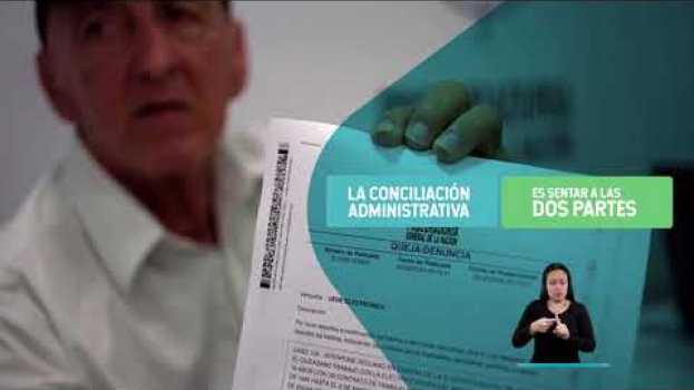 Video En #LaProcu le contamos que es la conciliacion em português