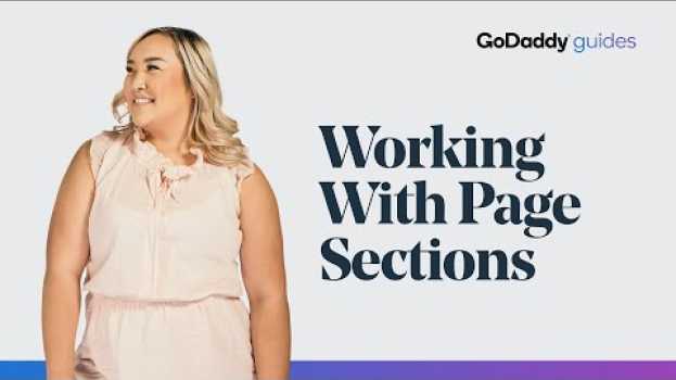 Video How to Edit Sections on Your GoDaddy Website auf Deutsch