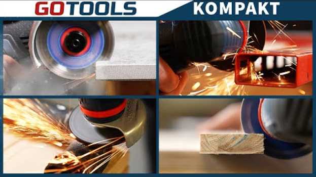 Video Ein 12V Winkelschleifer der von Holz bis Stein wirklich alles kann!? BOSCH EXPERT macht es möglich! in English