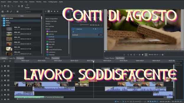 Video VitaInCamper - CAM - Conti di agosto, lavoro soddisfacente in English