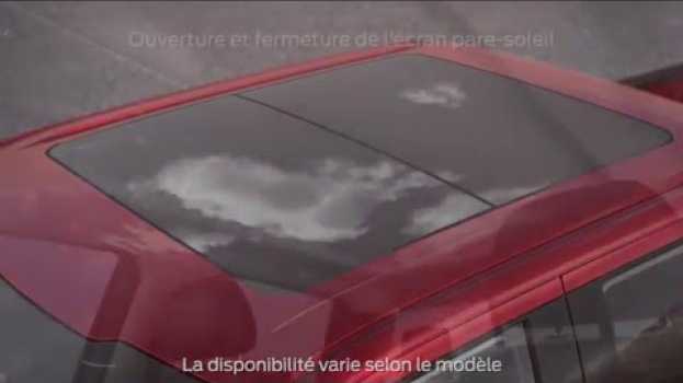 Video Toit ouvrant transparent à deux panneaux   türkçe