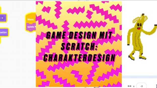Video Game Design mit Scratch #1: Charakterdesign in Pixelart   türkçe
