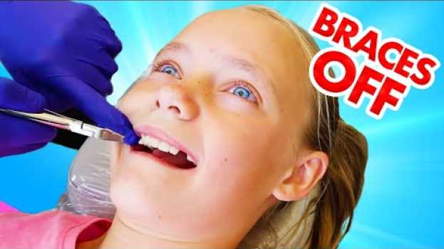 Video I Had a Crazy Dream I Got My Braces Off! Jazzy Skye su italiano
