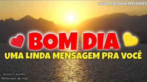 Video Bom Dia / Na Caminhada Da Vida / Mensagem de Bom Dia po polsku