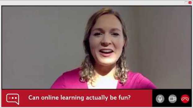 Video Can online learning actually be fun? en español