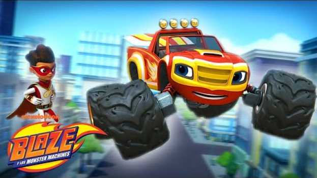 Video Story Time: Super Blaze vs. Wrecking Robots!| Blaze and the Monster Machines su italiano