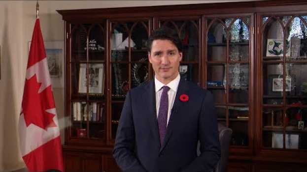 Video Prime Minister Trudeau's message on Remembrance Day em português