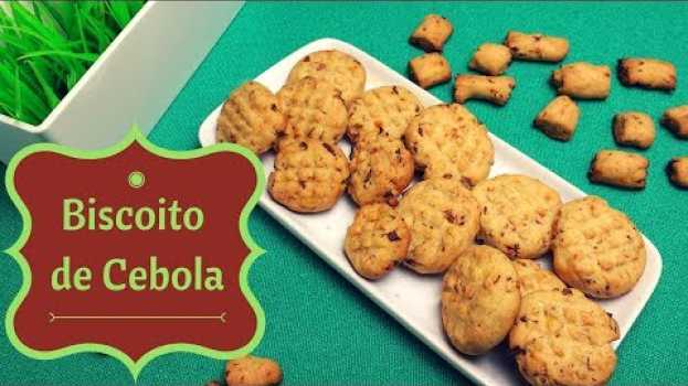 Video Biscoitos de CEBOLA | RÁPIDO, só 3 ingredientes!😲   türkçe