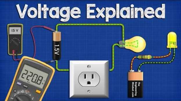 Video Voltage Explained - What is Voltage? Basic electricity  potential difference   türkçe