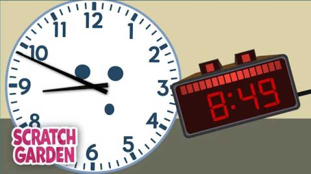 Video The Telling Time Song | The Clock Song | Scratch Garden em português