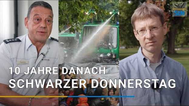 Video 10 Jahre Schwarzer Donnerstag: Polizei & Demonstranten blicken zurück [Stuttgart 21] su italiano