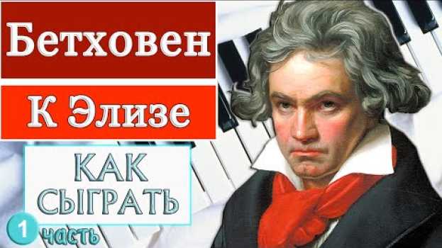 Video К Элизе на пианино обучение Урок №1 как играть разбор туториал легко медленно для начинающих ноты po polsku