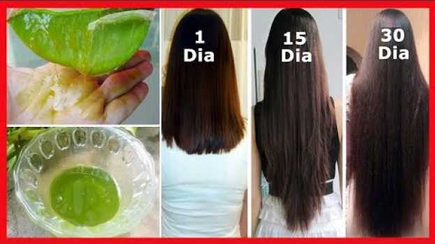 Video Passe BABOSA no Cabelo e Ele NUNCA MAIS Vai Cair - CABELO GIGANTE EM 1 MÉS in English
