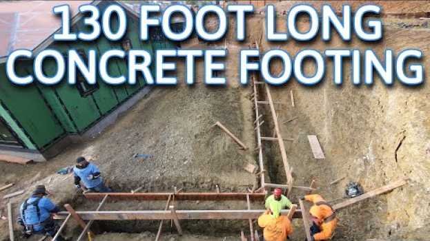 Video How To Build A Concrete Footing For A Retaining Wall | All Access 510-804-4646 em português